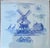 Lot of eight antique Dutch Delft cobalt blue ceramic porcelain hand painted tiles featuring both maritime scenes and those...