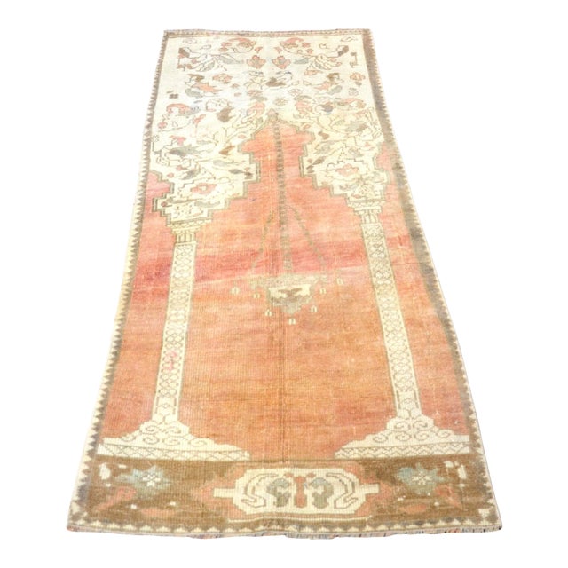 1960s Vintage Tribal Anatolian Rug For Sale