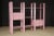 Pink Cerused Oak Modular Bookcase Room Divider by Lou Hodges, 1970s For Sale - Image 9 of 12