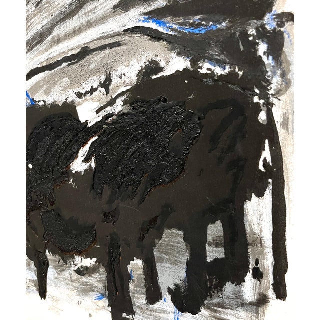 Mid 20th Century Emil Schumacher, Limited Edition Serigraph Terraraph Print Abstract Art Informel For Sale - Image 5 of 10