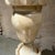 Hollywood Regency Hand-Carved Italian Alabaster or Marble Table Lamp For Sale - Image 4 of 12