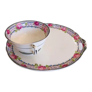 Vintage Paragon Fine Bone China Snack Plate & Tea Cup
