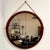 Wood Large Vintage Round Teak Wall Mirror with Rope, 1970s For Sale - Image 7 of 7