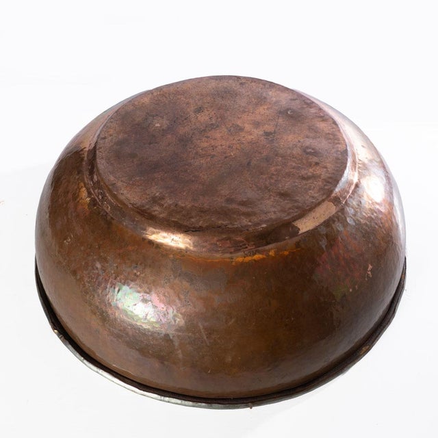 Hammered Copper Bowl For Sale - Image 9 of 9