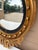 Wood Antique 19th Century American Federal Giltwood Eagle Bullseye Convex Mirror For Sale - Image 7 of 13