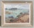 Traditional Framed Coastal Acrylic Painting With Boats, Late 20th Century For Sale - Image 3 of 4