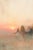 Sunset Coastal Seascape Wall Art, Abstract Beach Landscape Print, Pastel Ocean Sunset Art, 24″ × 36″ For Sale