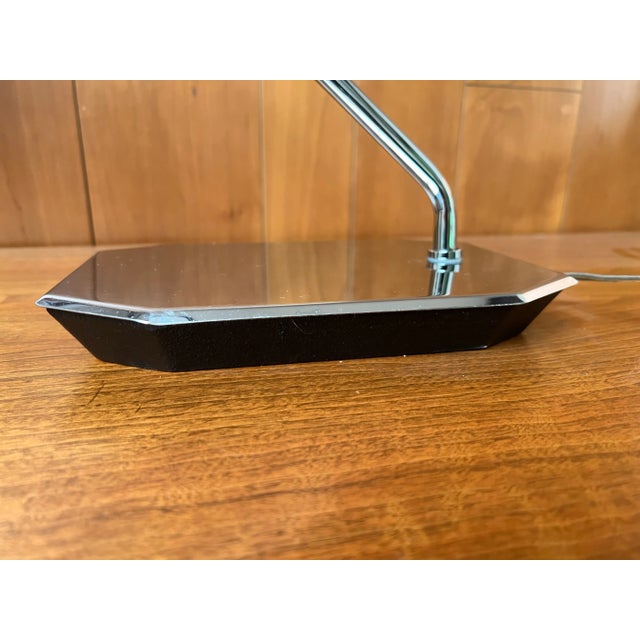 Mid-Century Koch & Lowy Chrome Swing Arm Adjustable Desk Lamp For Sale - Image 11 of 12
