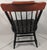 Black Vintage Yale University Windsor Armchair With Lux Et Veritas Crest – Collegiate Library Chair For Sale - Image 8 of 16