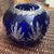 Cobalt Cut to Clear Bohemian Rose Bowl. This bowl is gorgeous in a striking cobalt color. This type of work is very...