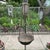 Antique Handmade Silver on Copper Handing Cauldron/Pot on Rusted Iron Chain For Sale - Image 11 of 12