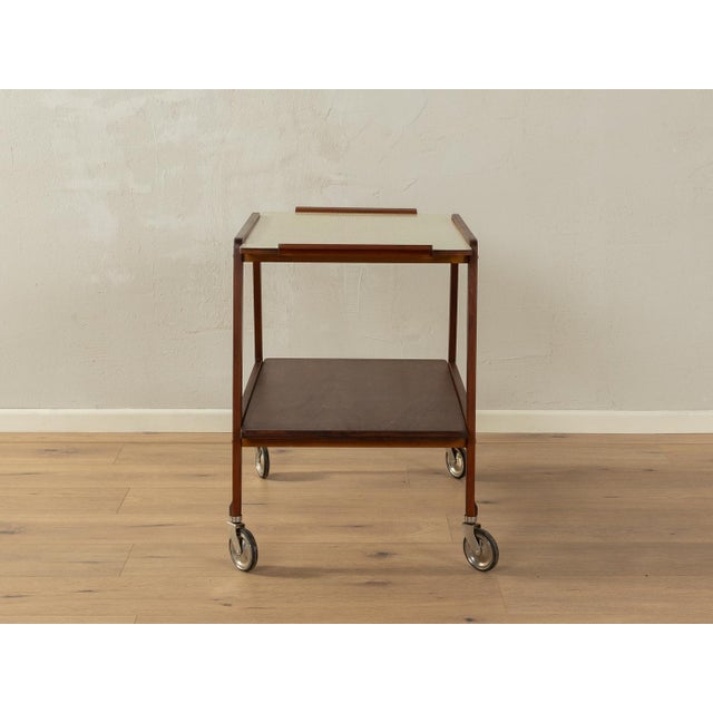 Mid-Century Modern Vintage Serving Trolley, 1950s For Sale - Image 3 of 9