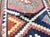 19th Century Antique Handwoven Turkish Kilim Carpet Runner For Sale - Image 9 of 11