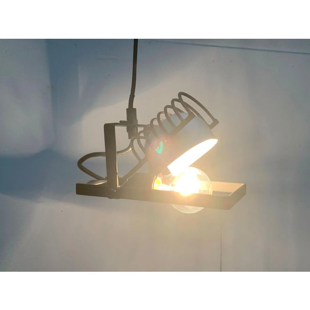 Mid-Century Italian Synthesis Suspension Cable Pendant by Ernesto Gismondi for Artemide For Sale - Image 5 of 18