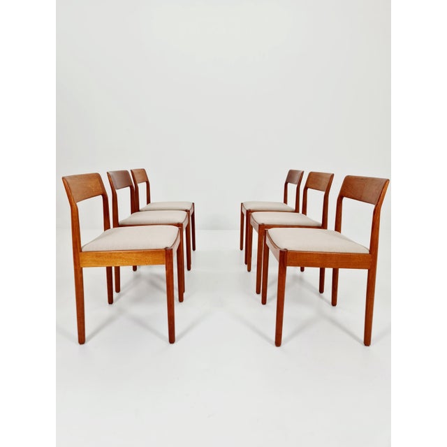 Danish Teak Dining Chairs from Johannes Norgaard, 1960s, Set of 6 For Sale - Image 6 of 18