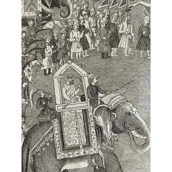 Chatelain, Mughal Princes Revolt Battle, 1718, Engraving For Sale - Image 10 of 12