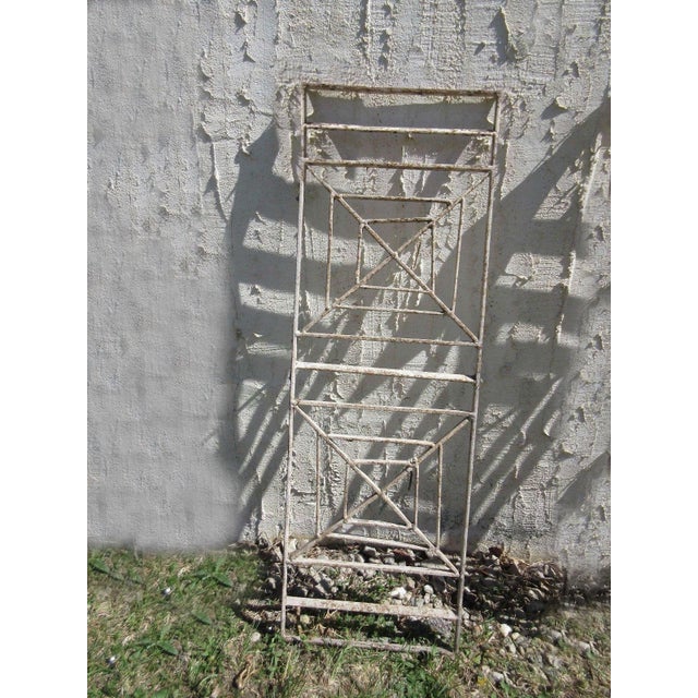 Wonderful piece of architectural salvage to be used as part of a gate or garden fence. Heavy, tight and sturdy. Piece does...