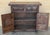 Late 19th Century 19th Spanish Baroque Carved Walnut Narrow Two Drawer Credenza or Buffet For Sale - Image 5 of 18