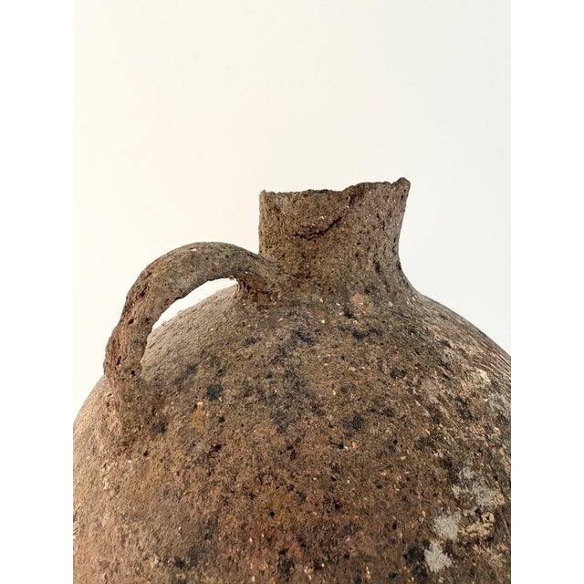 Middle Eastern Clay Vessel For Sale - Image 6 of 8