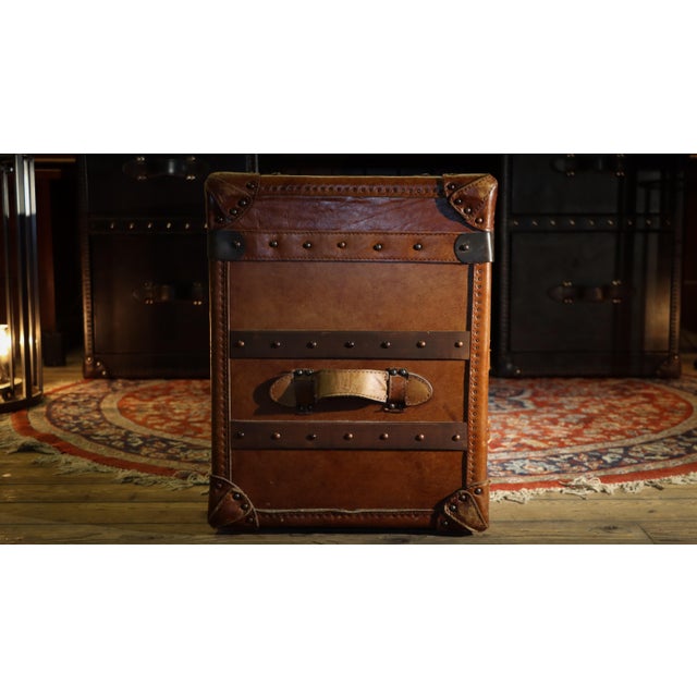 Animal Skin Harrow Trunk in Leather from Timothy Oulton, 2010s For Sale - Image 7 of 18