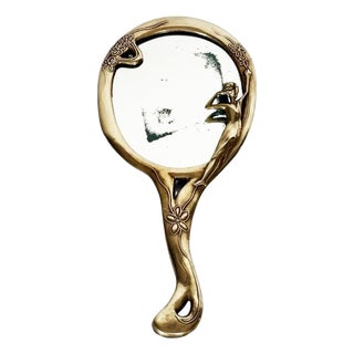 Art Deco Style Hand Mirror, France, 20th Century For Sale
