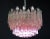 1980s Italian 107 Crystal Prism Quadriedri Chandeliers in Murano, Set of 6 For Sale - Image 5 of 13