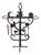 Wrought Iron Cross by Guadalupe Hermosillo Escobar, 1960s For Sale
