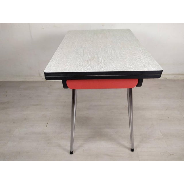 Vintage Formica Extentable Table, 1960s For Sale - Image 11 of 18