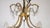 Metal Antique Gilded Metal and Murano Glass Drop Chandelier, 1920s For Sale - Image 7 of 13