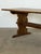 Mid-Century Scandinavian Modern Rustic Pine Trestle Dining Table, 1940s For Sale - Image 4 of 11