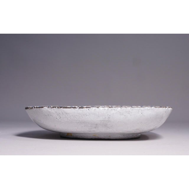 Stoneware Bowl by Mari Simmulson for Upsala Ekeby, Sweden, 1950s, in Flawless conditions. Designed 1950 to 1959 This piece...