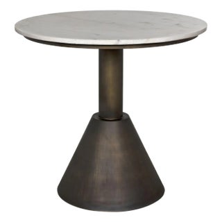 NOIR Joseph Side Table, Aged Brass For Sale