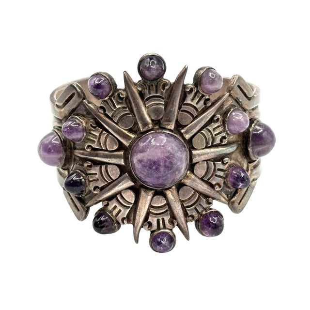 Designed and signed by William Spratling after his move to Taxco in 1929, this bracelet reflects the revival of Mexican...