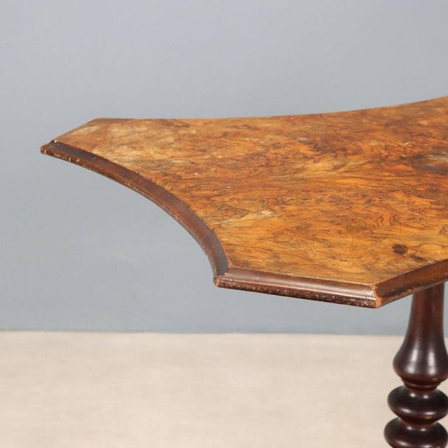 Small Antique Table in Mahogany For Sale - Image 3 of 9