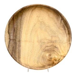 Hand Turned 11" Wood Tray For Sale