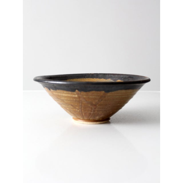 Vintage Studio Pottery Bowl For Sale - Image 11 of 11