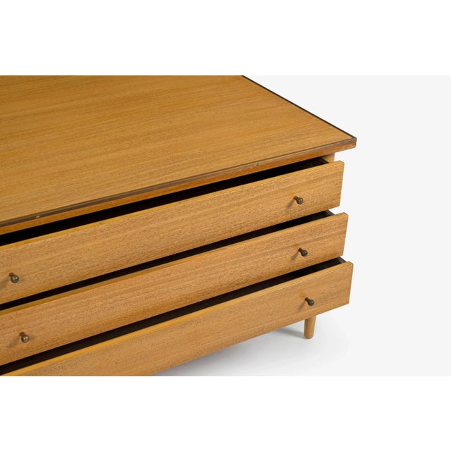 Wood Paul McCobb for Calvin The Irwin Collection 3-Drawer End Tables or Nightstands - A Pair For Sale - Image 7 of 10
