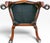 Late 20th Century Queen Anne Style Carved Mahogany Vasiform Splat Side Chair For Sale In Portland, ME - Image 6 of 13