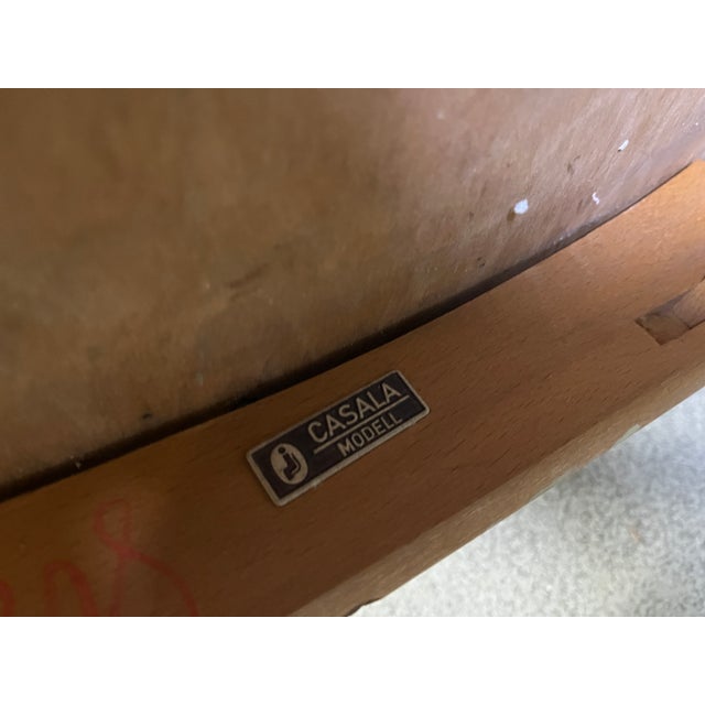 Casala Vintage Teak Dining Chairs by Casala, 1960s, Set of 5 For Sale - Image 4 of 13