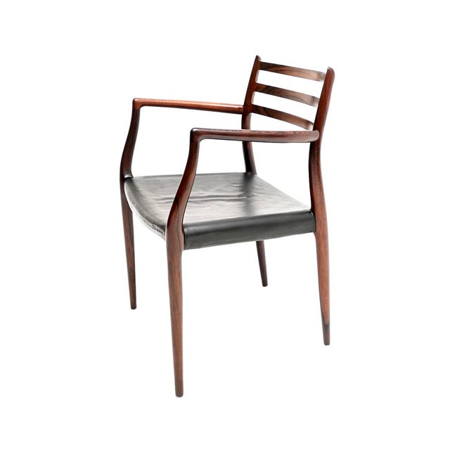 Danish Model 78 and 62 Dining Chairs attributed to Niels Moller for J.L. Møllers, 1960s, Set of 6 For Sale - Image 9 of 17