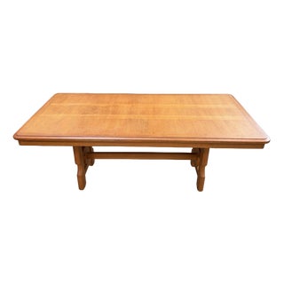 Extendable Table by Guillerme and Chambron for Votre Maison, 1970s For Sale