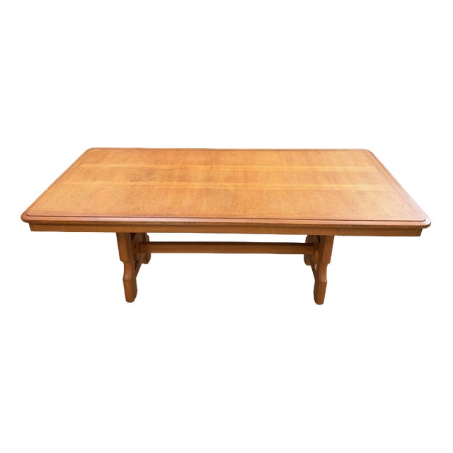 Extendable Table by Guillerme and Chambron for Votre Maison, 1970s For Sale