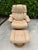 Vintage Ekornes Stressless Reno Leather Recliner Lounge Chair and Ottoman, Made in Norway For Sale In Naples, FL - Image 6 of 12
