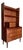 Mid Century Danish Teak Secretary Desk Bookcase For Sale