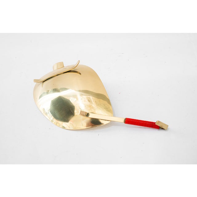 Vintage Portable Ashtray in Brass, 1960s For Sale - Image 6 of 7