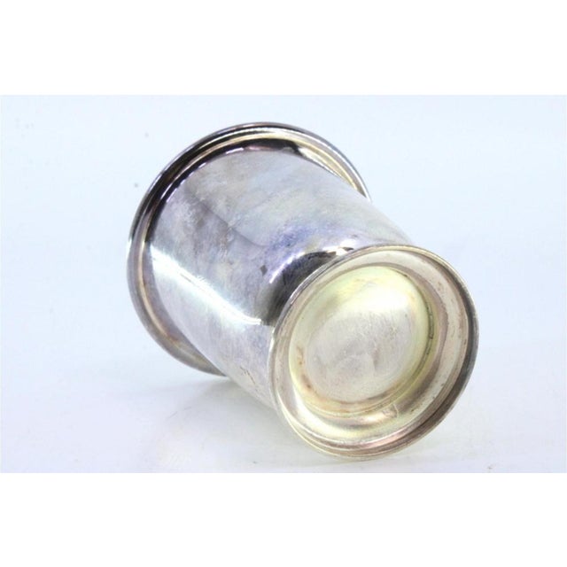 Silver Cup with Base Grooves, in Very Good conditions. Designed from 2000 This piece has an attribution mark, I am sure...