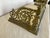 Fine Antique Lions Head Brass Fireplace Fender With Acorn Finials For Sale - Image 6 of 14