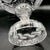 Glass Vintage Crystal Centrepiece Pedestal Bowl on Baluster Stem, 1960s For Sale - Image 7 of 18