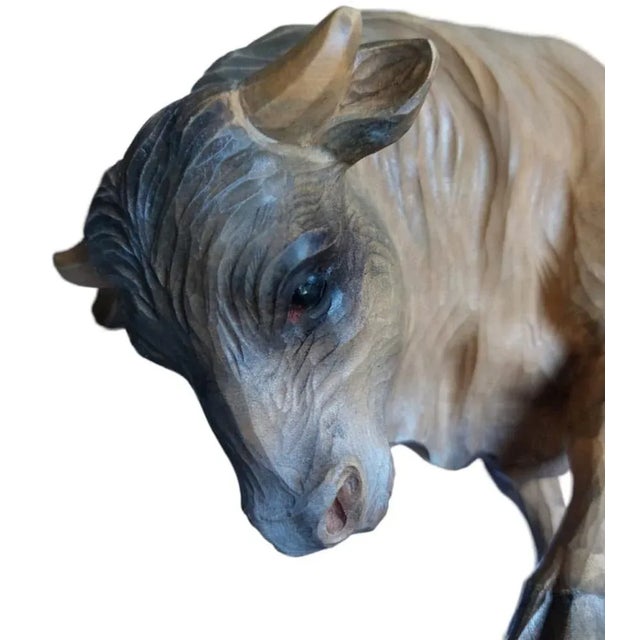 Brienz Bull Figure, 1950s For Sale - Image 3 of 10