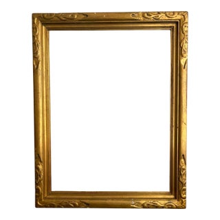 Vintage, Large Giltwood Art Nouveau Frame For Sale